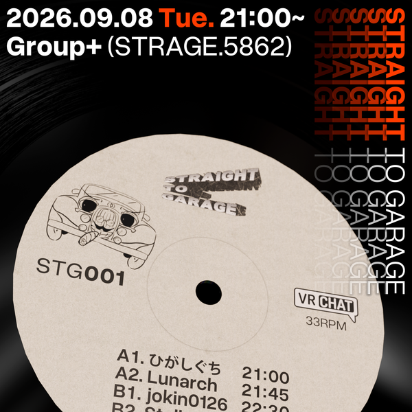 Cover art for Speed Garage Mix [STRAIGHT TO GARAGE 2026/09/08] by Stella