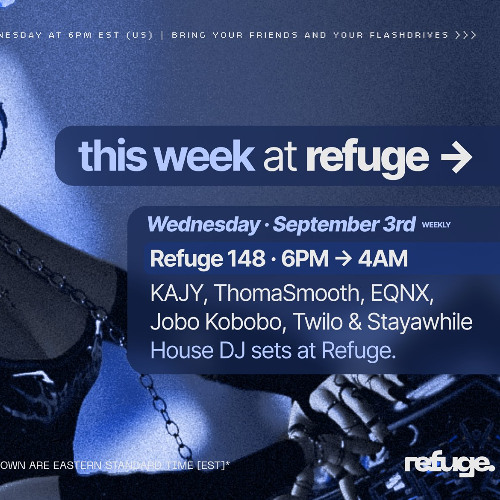 Cover art for House Live DJ Set at Refuge 148 by ThomaSmooth